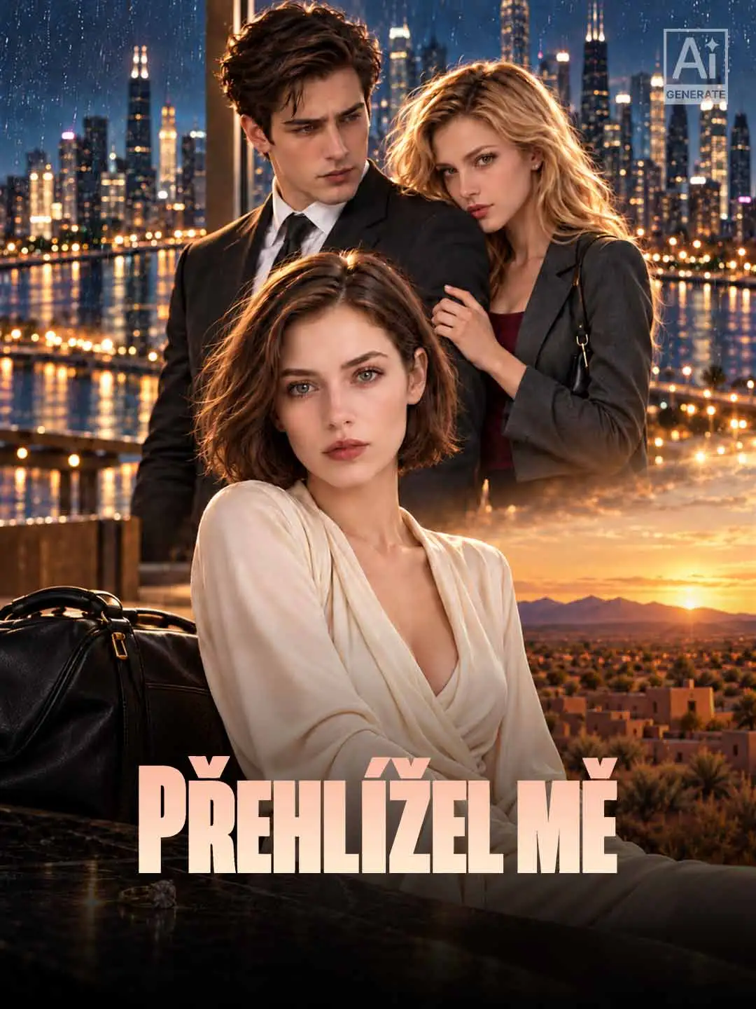Přehlížel mě short drama poster