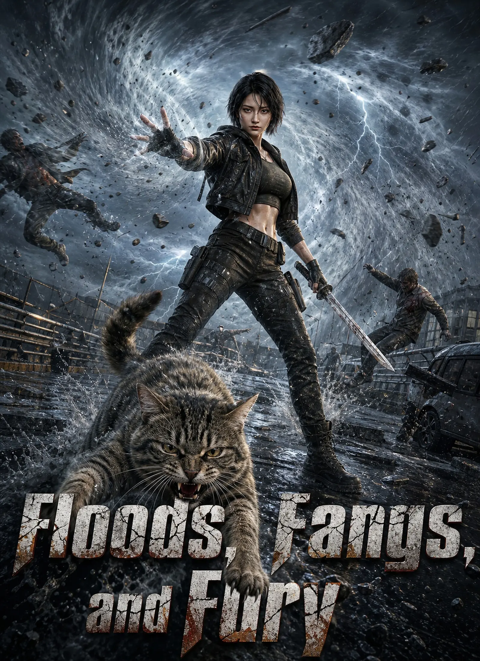 [Dubbed] Floods, Fangs, and Fury short drama poster