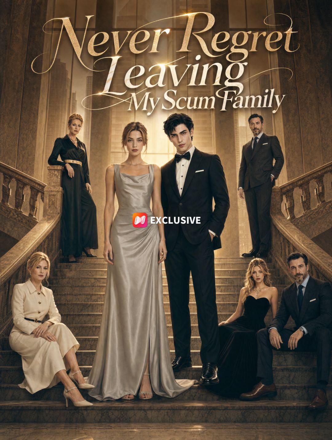 Never Regret Leaving My Scum Family short drama poster