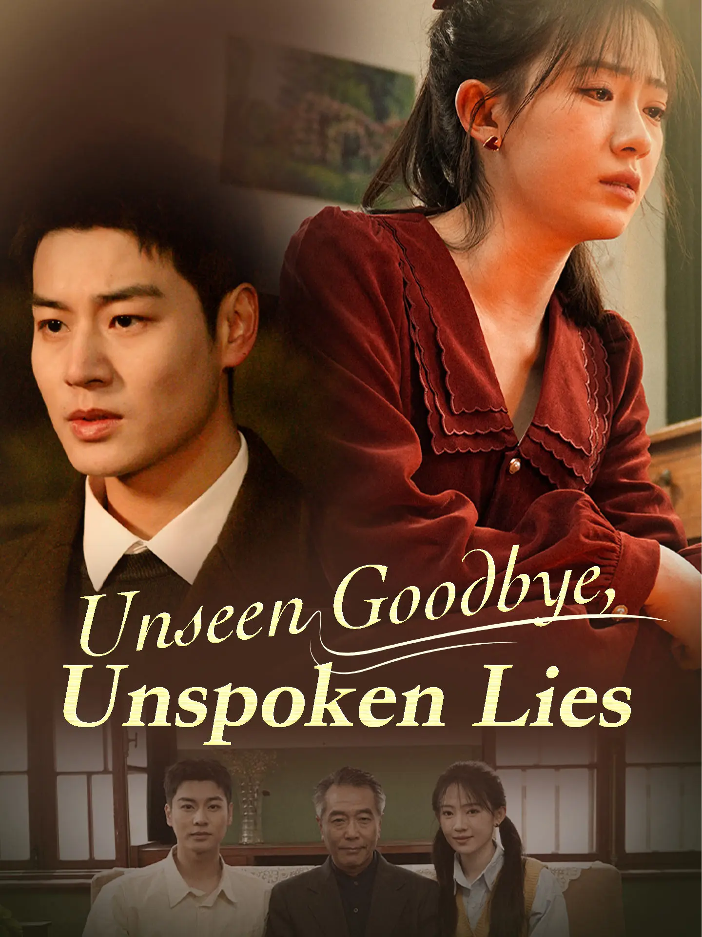 Unseen Goodbye, Unspoken Lies short drama poster