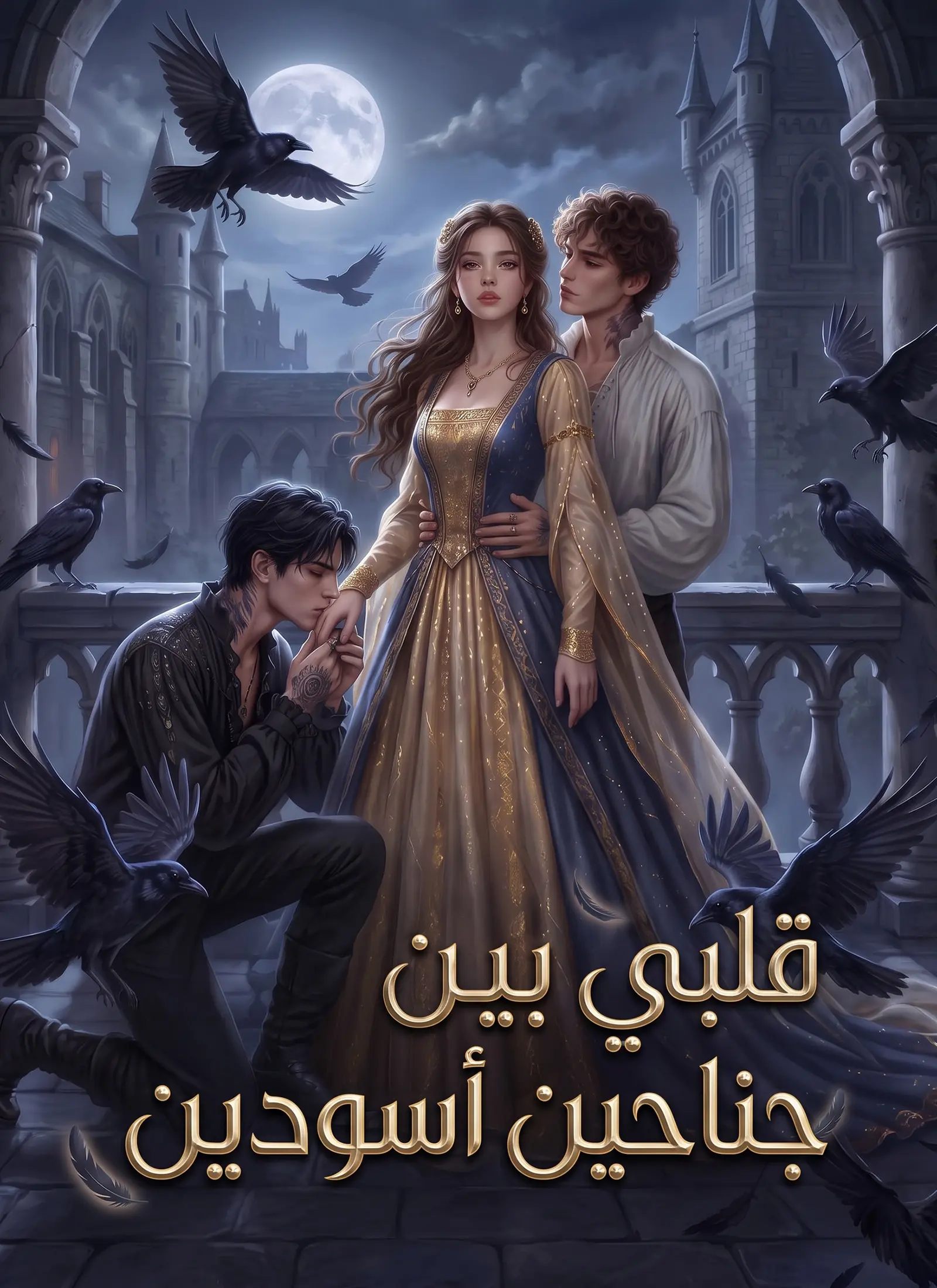 قلبي بين جناحين أسودين short drama poster