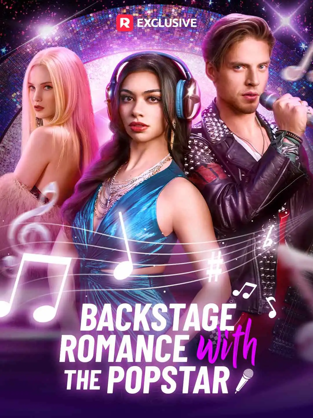 Backstage Romance with the Popstar short drama poster