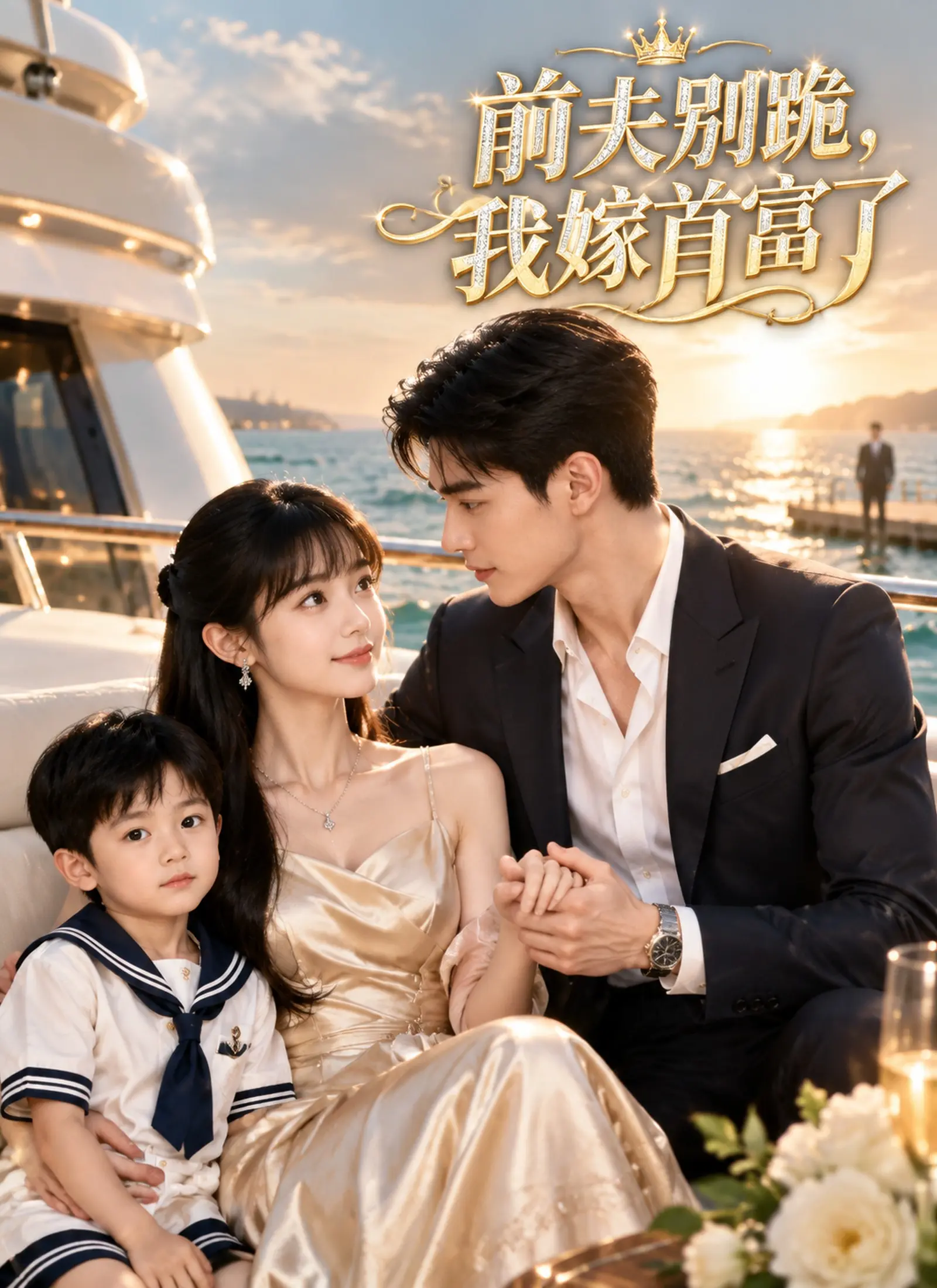前夫別跪，我嫁首富了 short drama poster