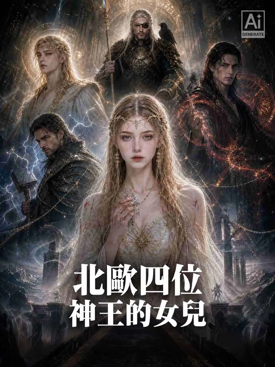 北歐四位神王的女兒 short drama poster