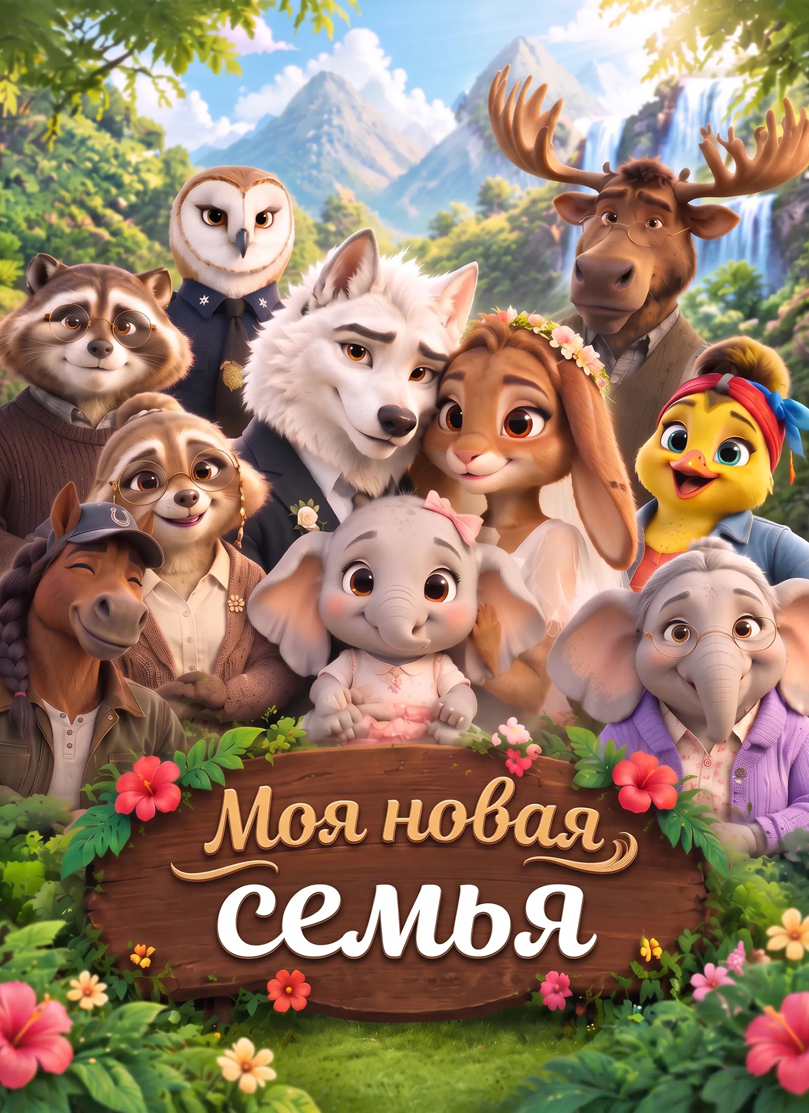 Моя новая семья short drama poster