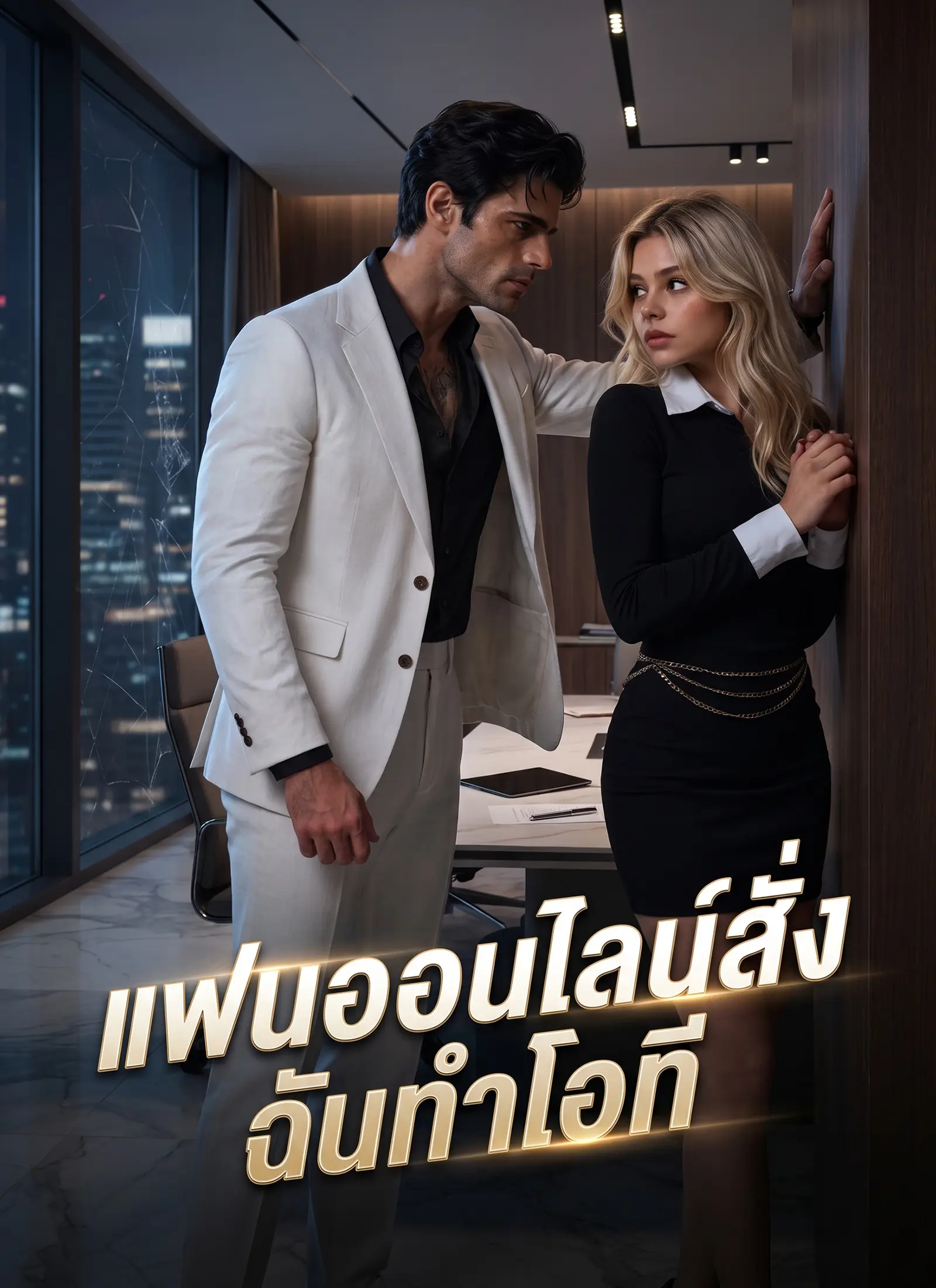 แฟนออนไลน์สั่งฉันทำโอที short drama poster