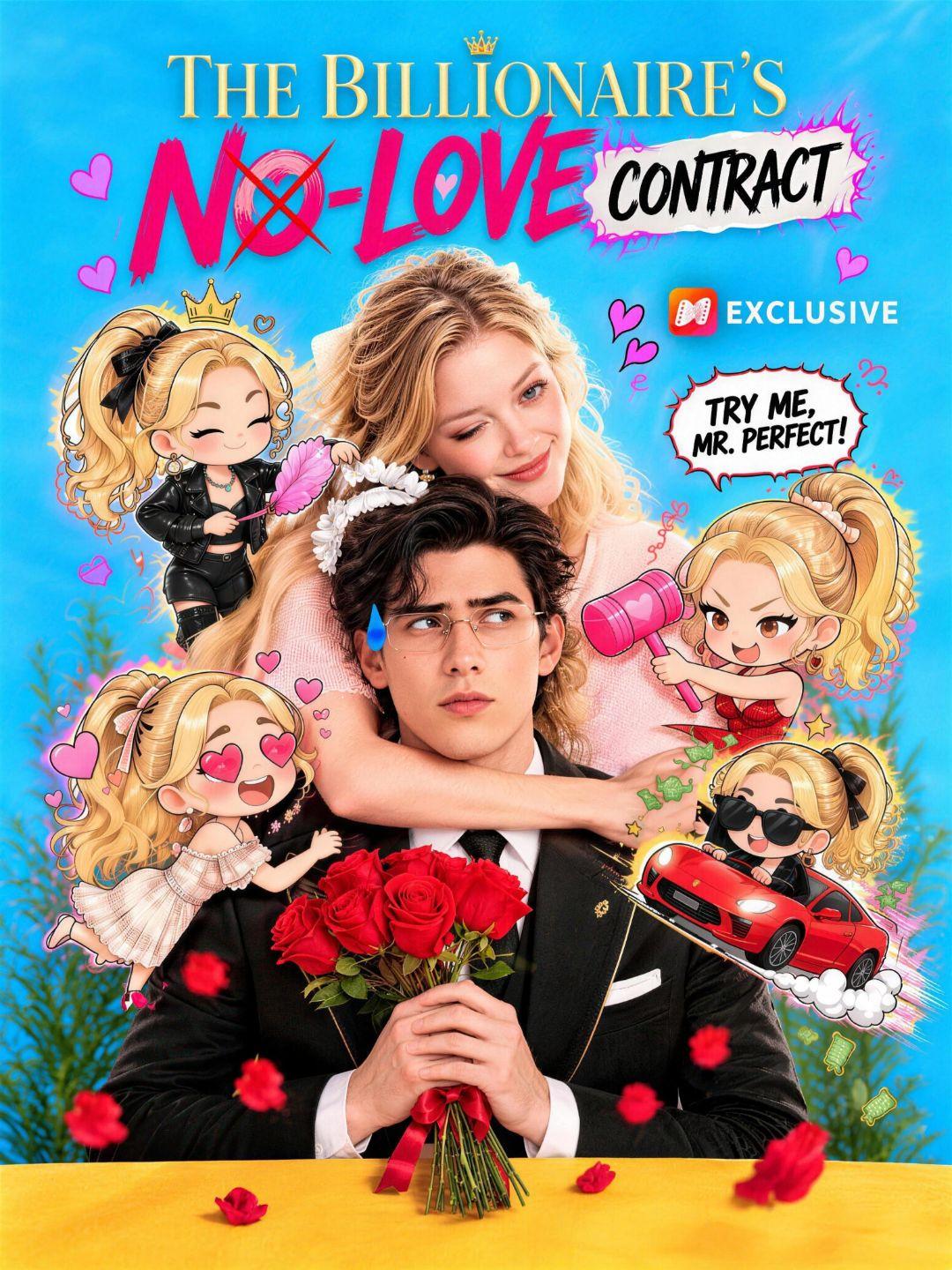 The Billionaire's No-Love Contract short drama poster