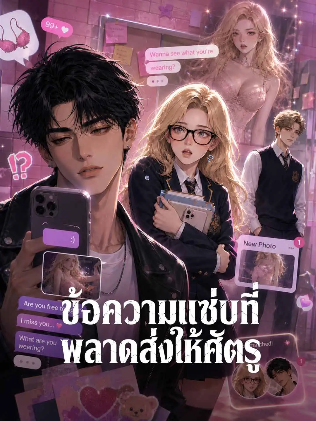 ข้อความแซ่บที่ พลาดส่งให้ศัตรู short drama poster