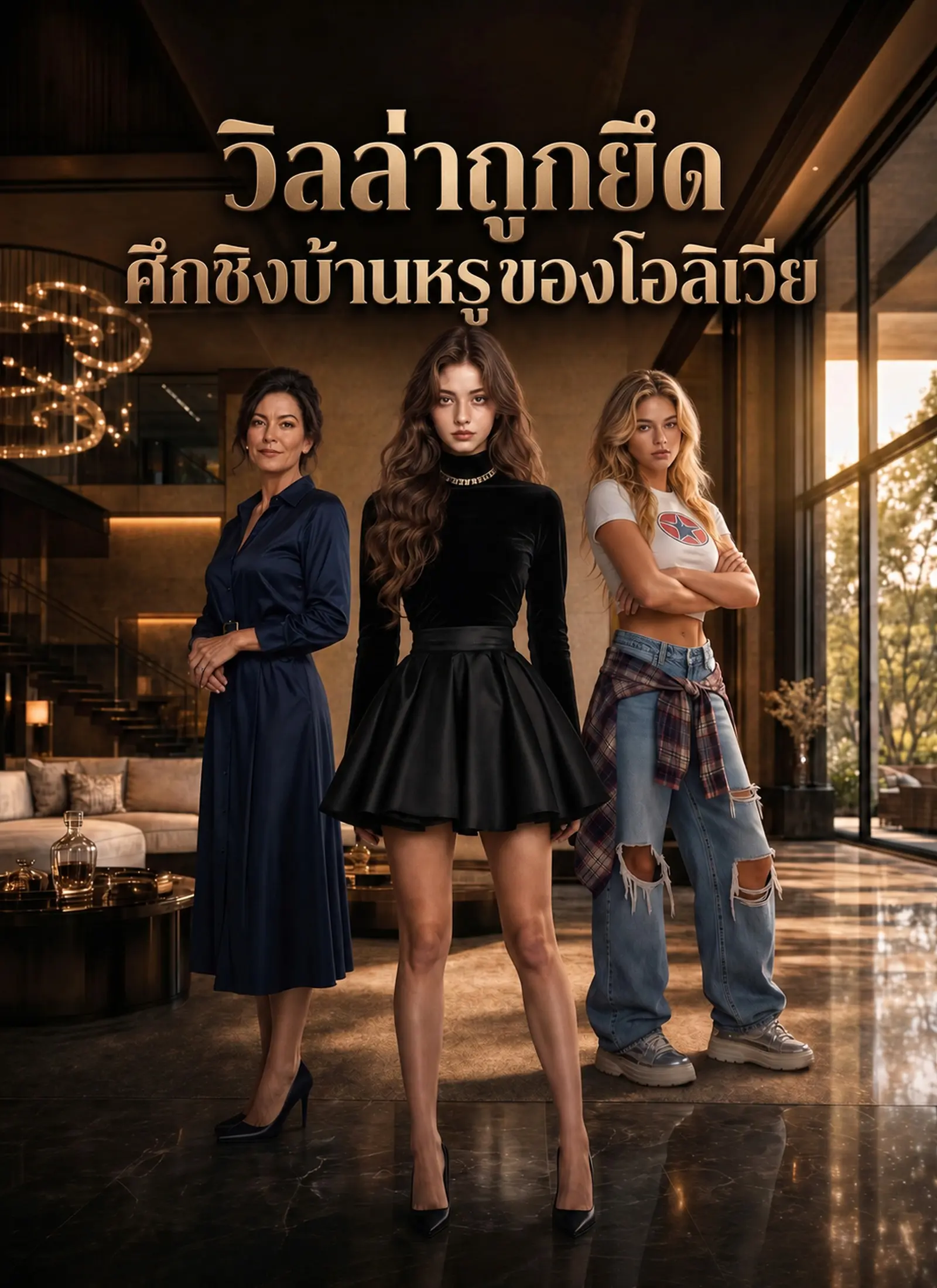 วิลล่าถูกยึด ศึกชิงบ้านหรูของโอลิเวีย short drama poster