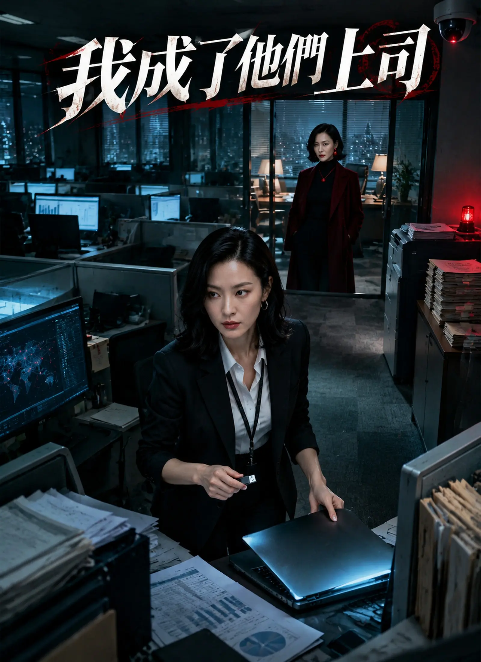 我成了他們上司 short drama poster