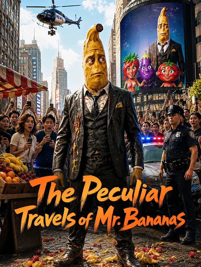The Peculiar Travels of Mr. Bananas short drama poster