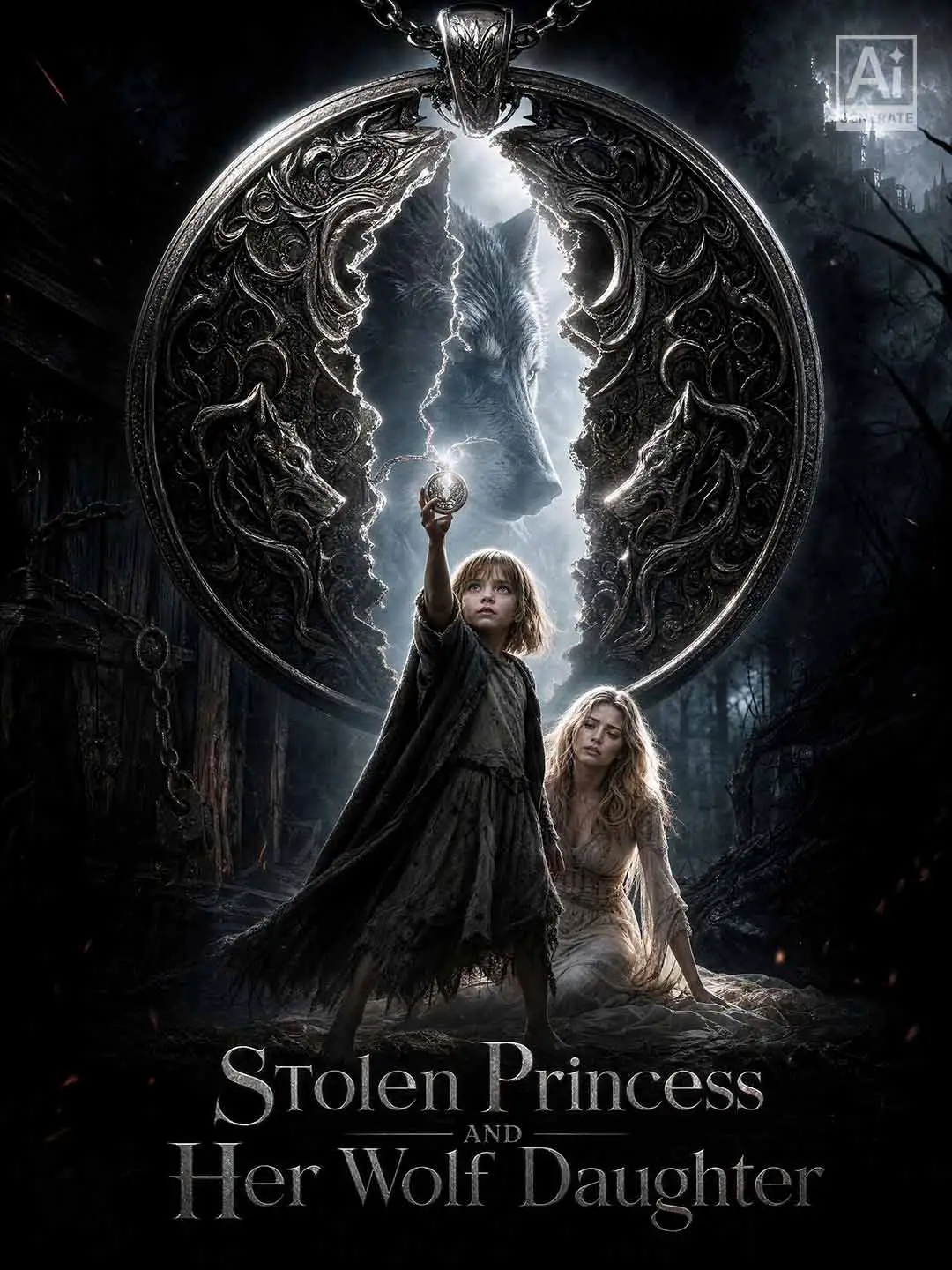 Stolen Princess and Her Wolf Daughter short drama poster