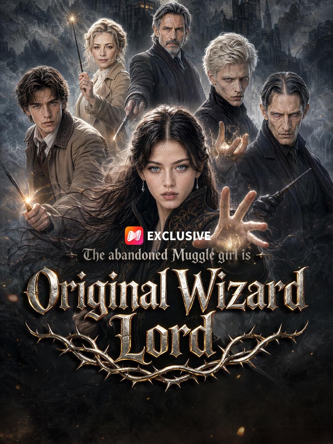 The abandoned Muggle girl is Original Wizard Lord short drama poster