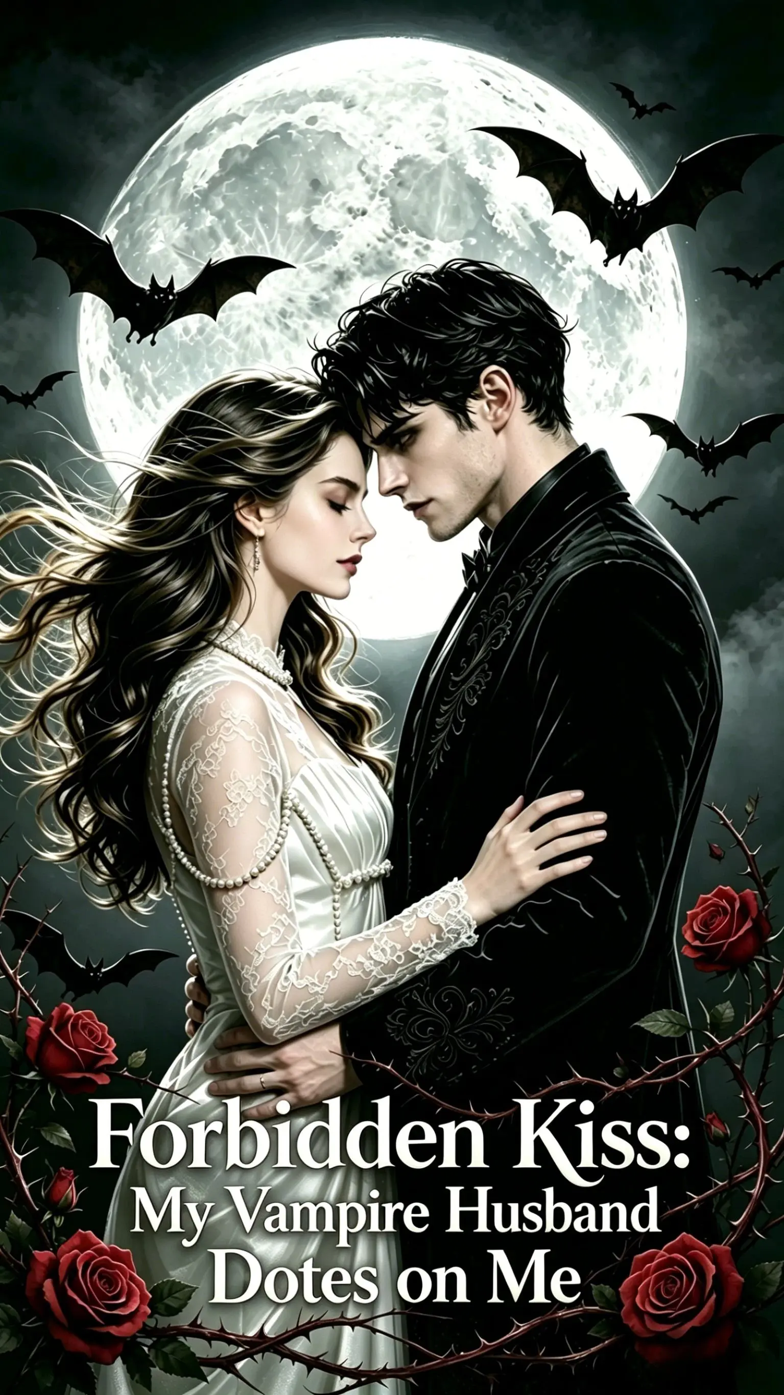 Forbidden Kiss:My Vampire Husband Dotes on Me short drama poster