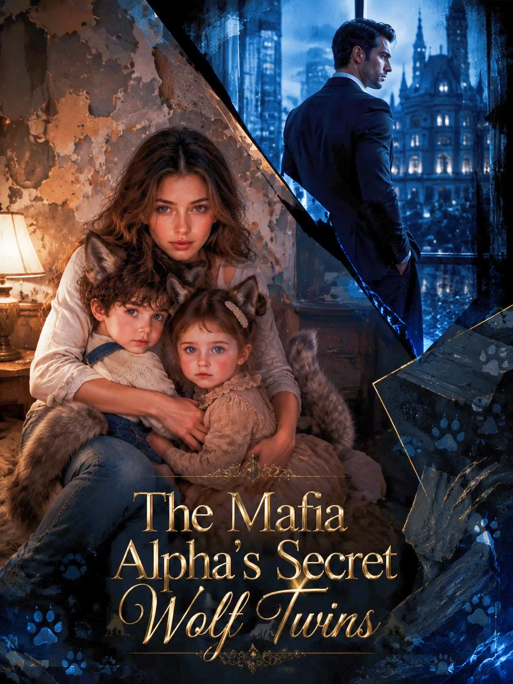 The Mafia Alpha’s Secret Wolf Twins short drama poster