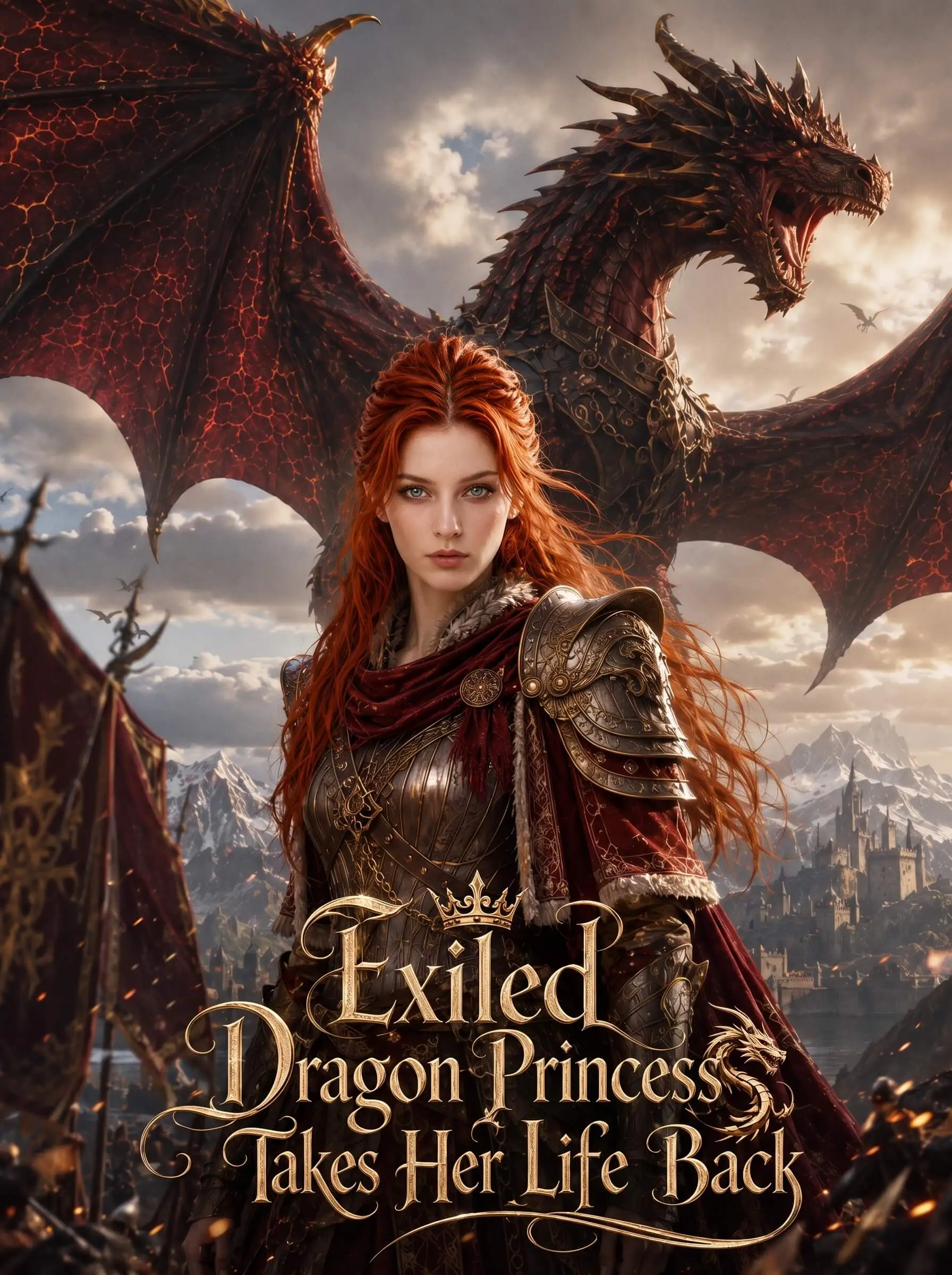 Exiled Dragon Princess Takes Her Life Back short drama poster