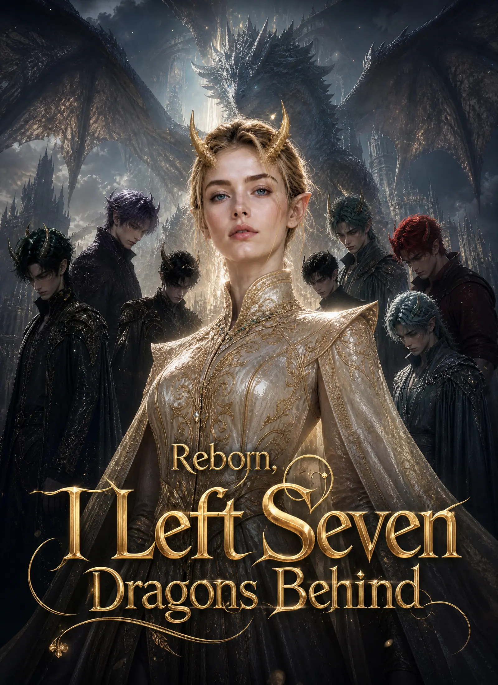 Reborn, I Left Seven Dragons Behind short drama poster