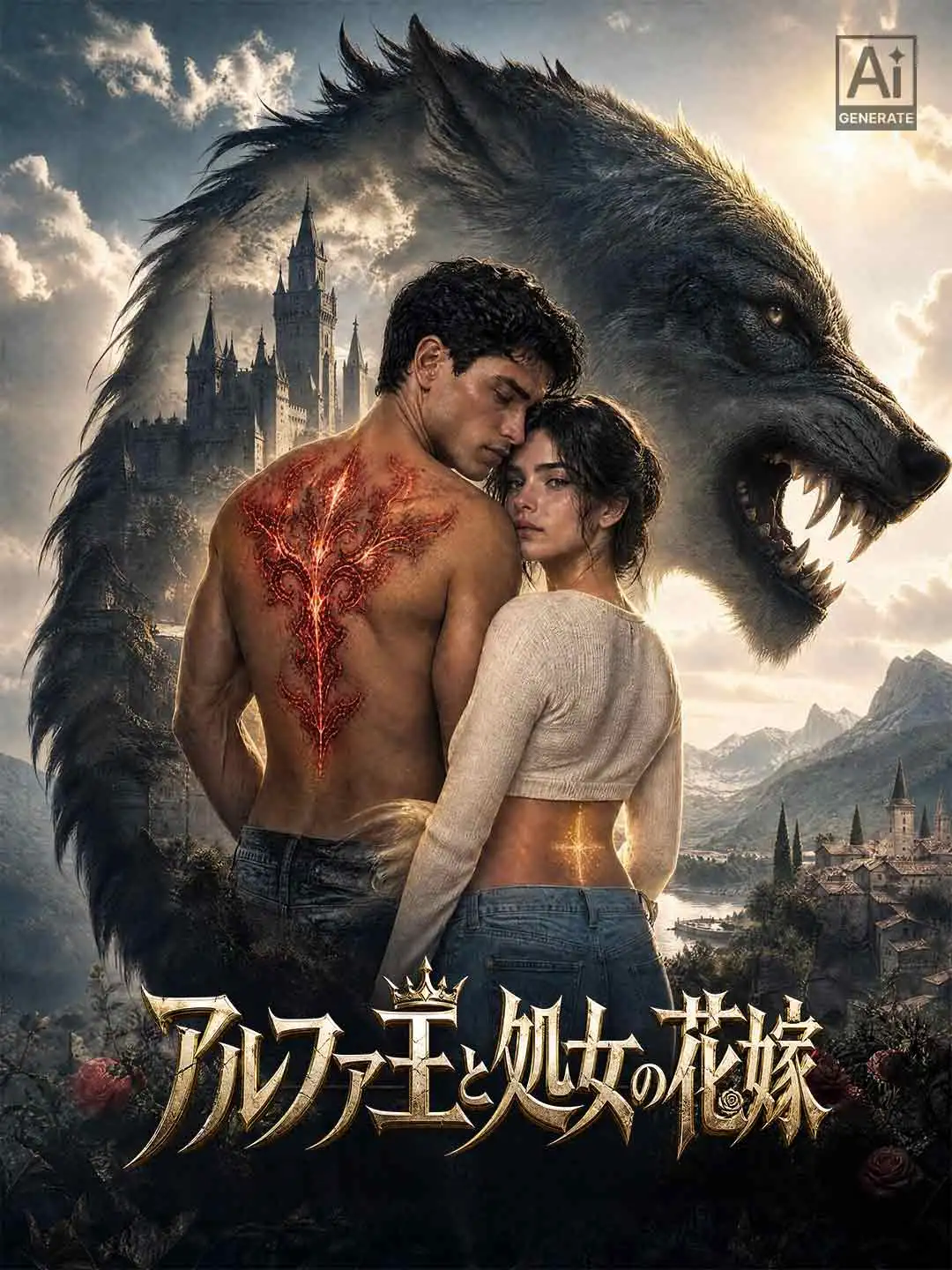アルファ王と処女の花嫁 short drama poster