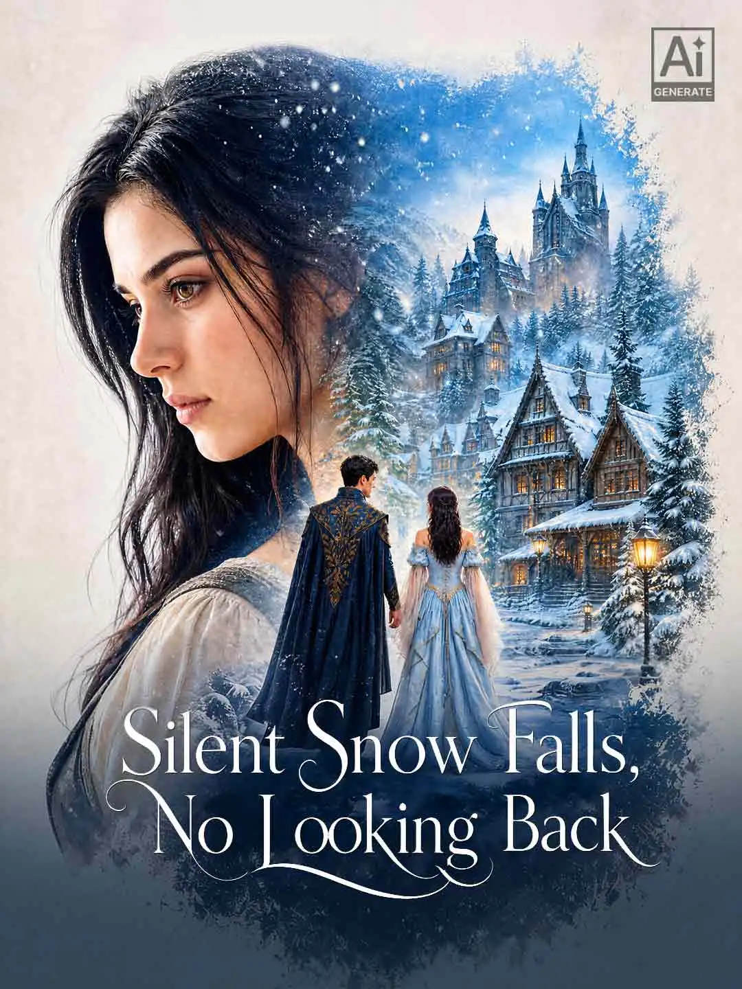 Silent Snow Falls, No Looking Back short drama poster