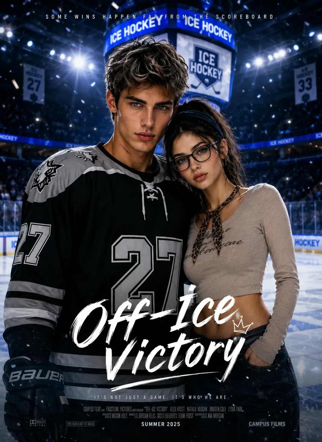 Off‑Ice Victory short drama poster