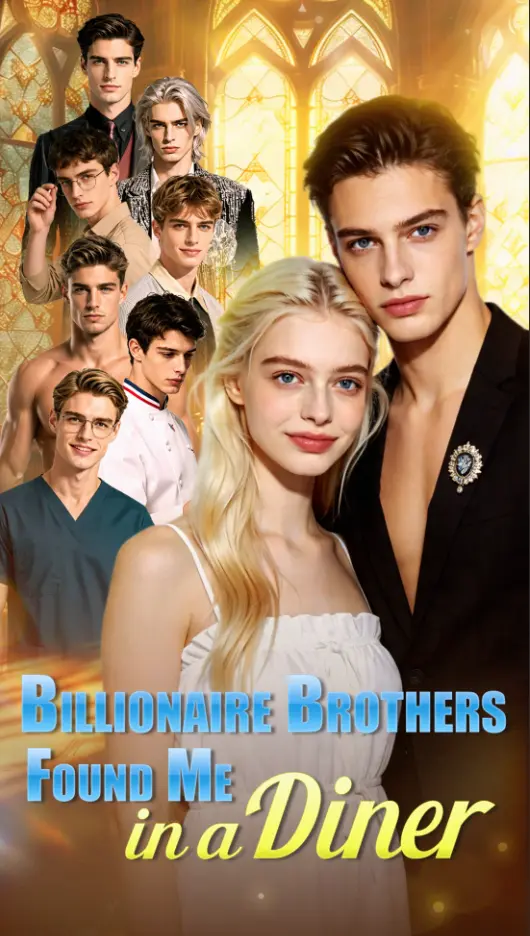 BILLIONAIRE BROTHERS FOUND ME IN A DINER short drama poster