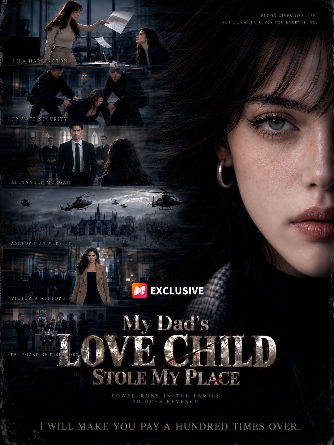 My Dad’s Love Child Stole My Place short drama poster