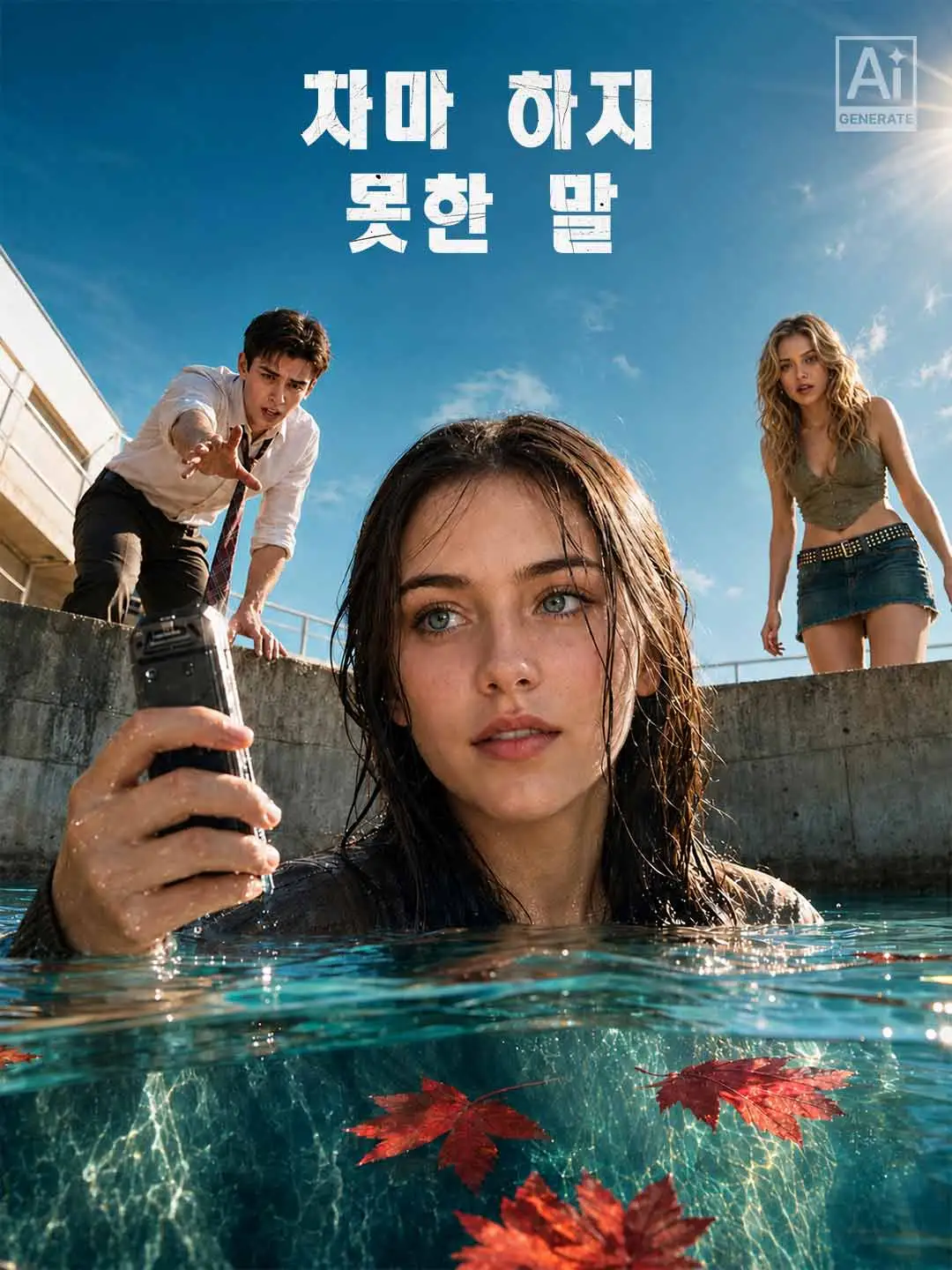 차마 하지 못한 말 short drama poster