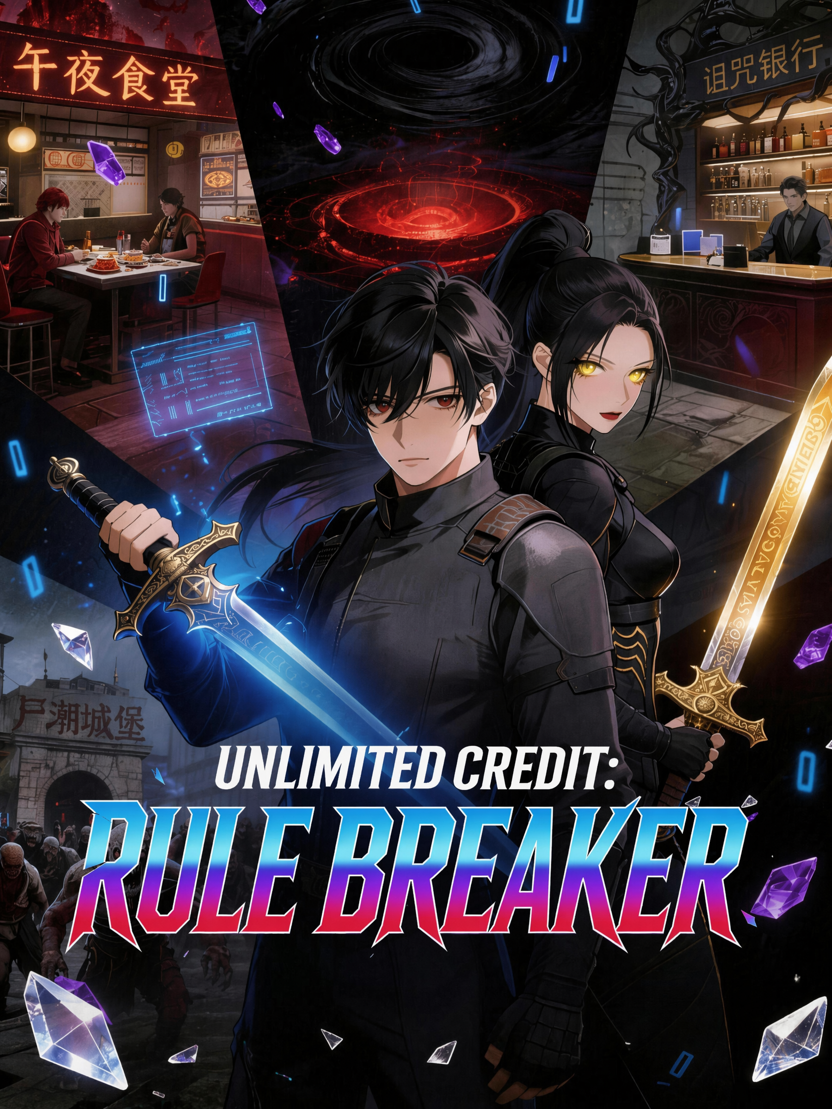 Unlimited Credit: Rule Breaker short drama poster