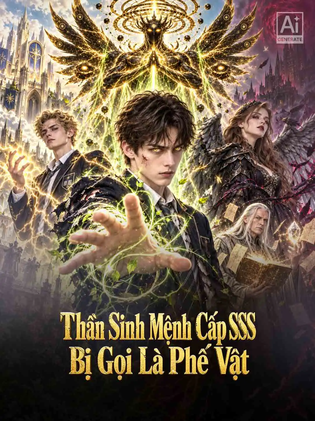 Thần Sinh Mệnh Cấp SSS Bị Gọi Là Phế Vật short drama poster
