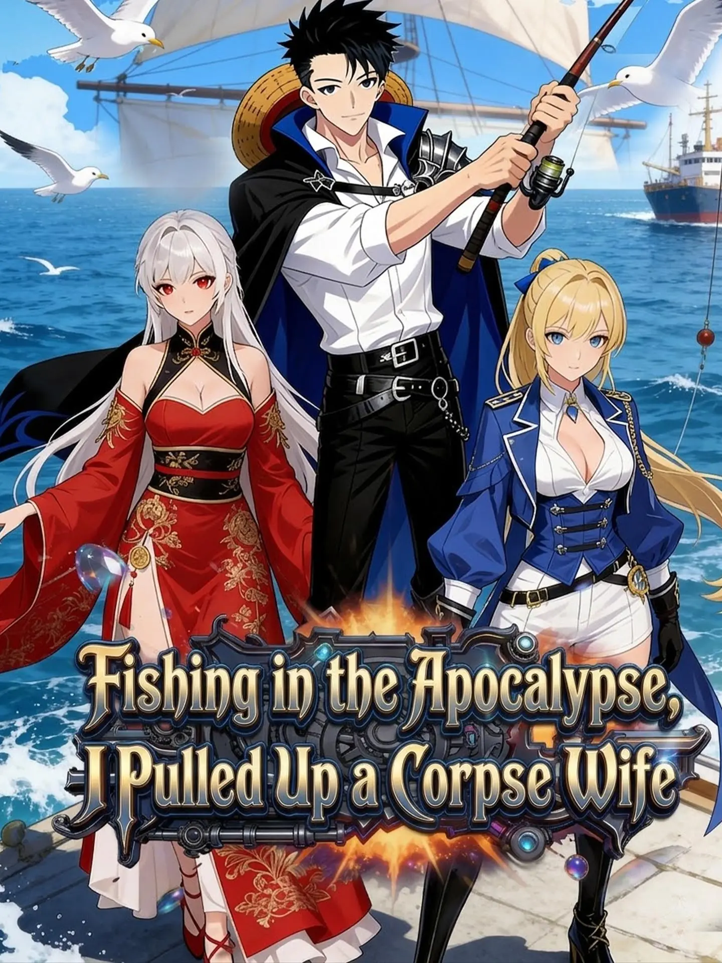 Fishing in the Apocalypse, I Pulled Up a Corpse Wife short drama poster