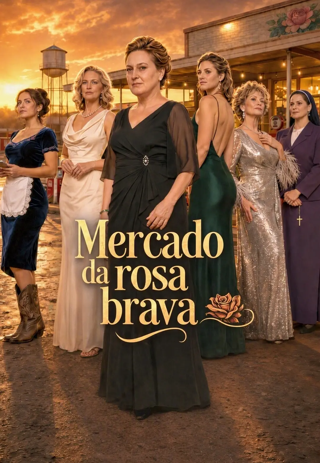 Mercado da rosa brava short drama poster