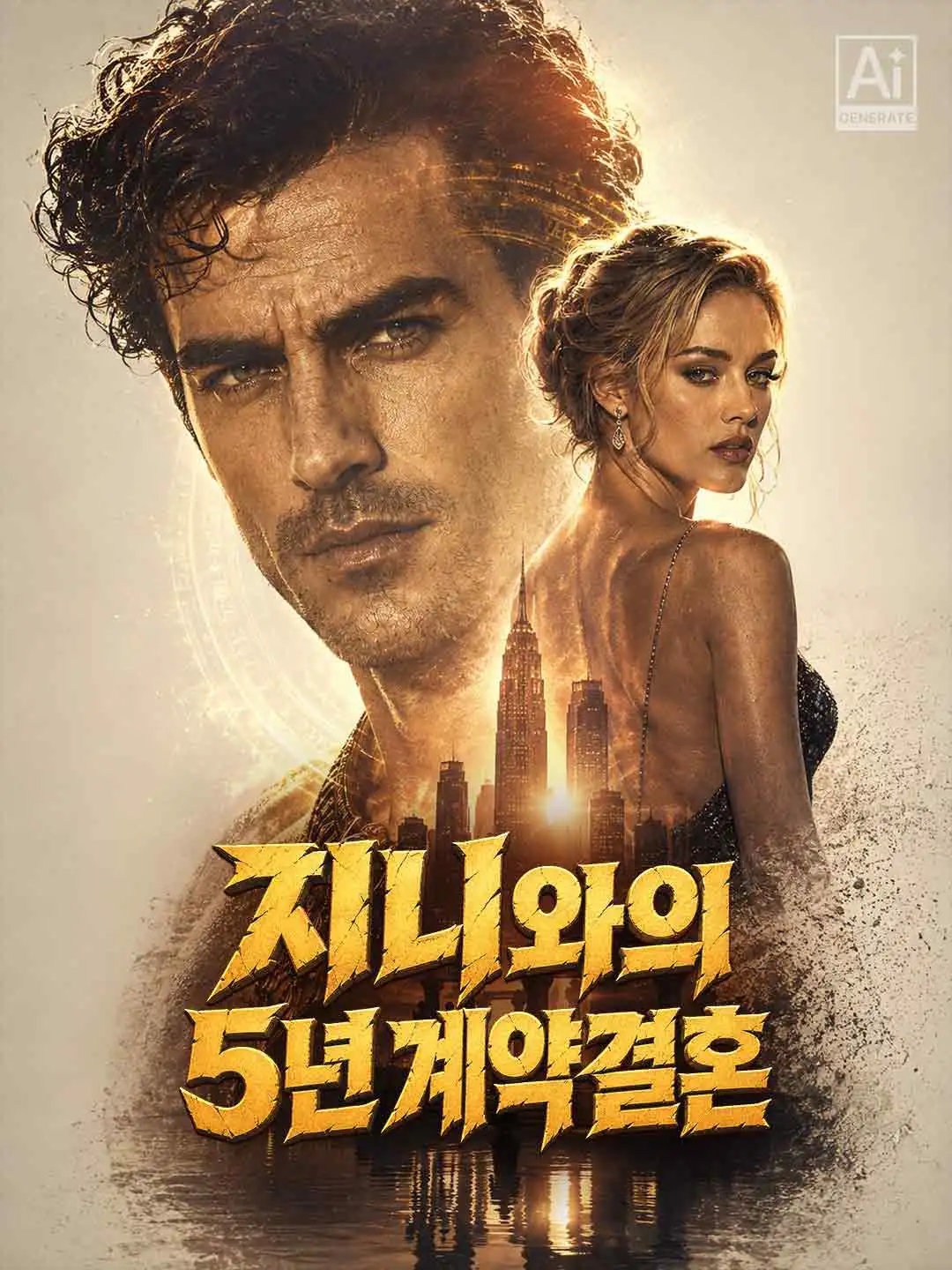 지니와의 5년 계약결혼 short drama poster
