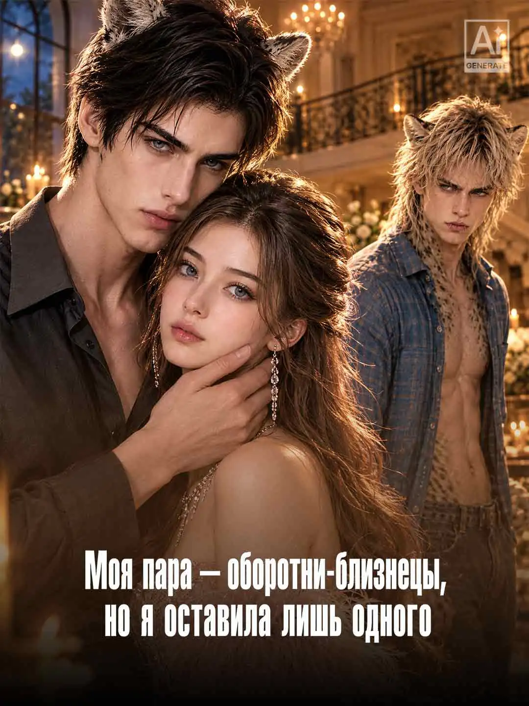 Моя пара — оборотни-близнецы, но я оставила лишь одного short drama poster
