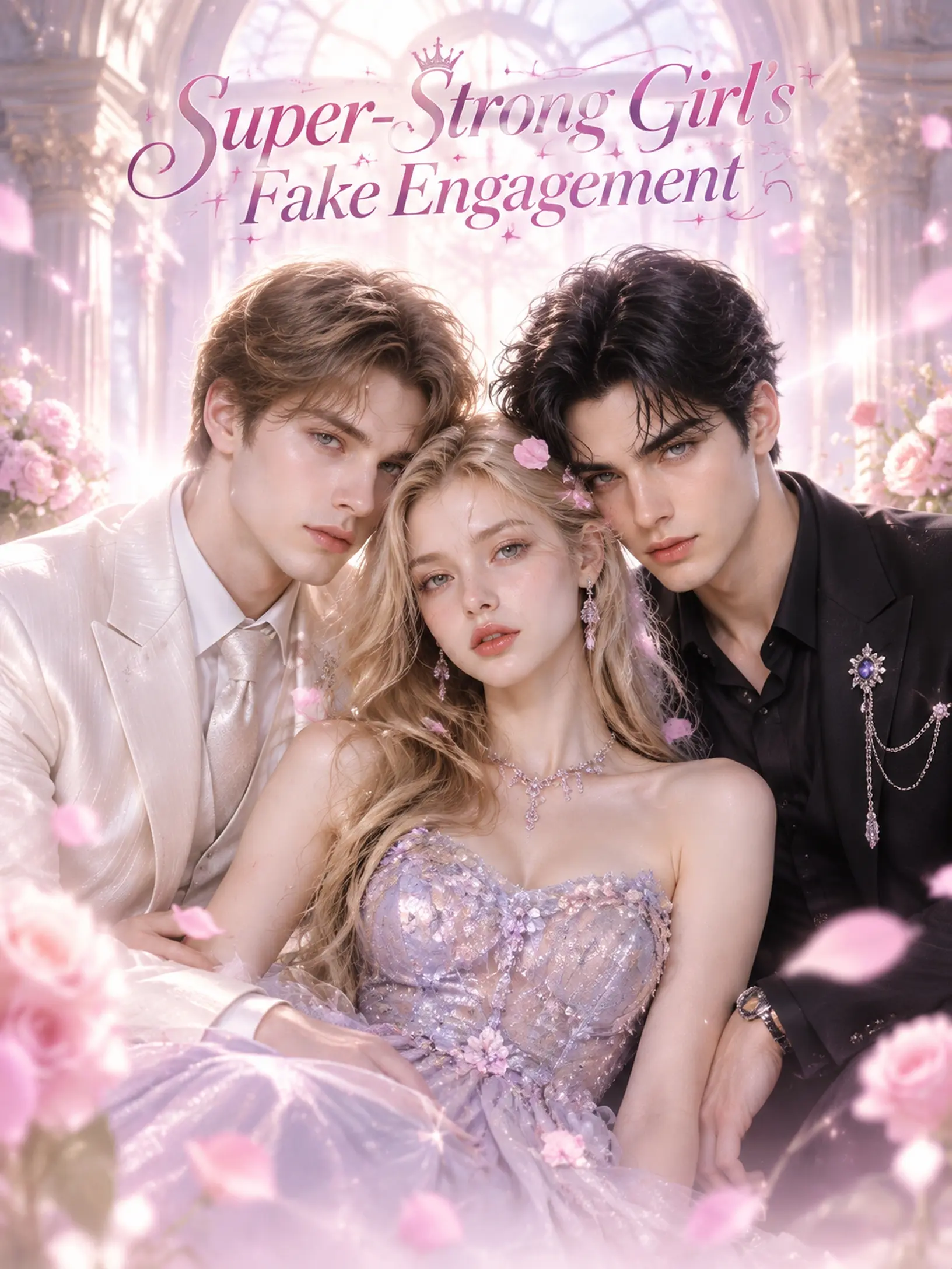 Super‑Strong Girl’s Fake Engagement short drama poster