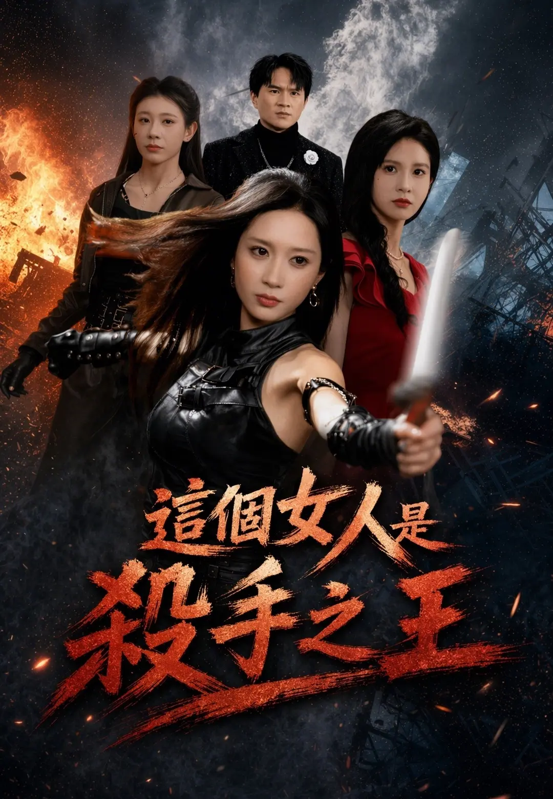 這個女人是殺手之王 short drama poster