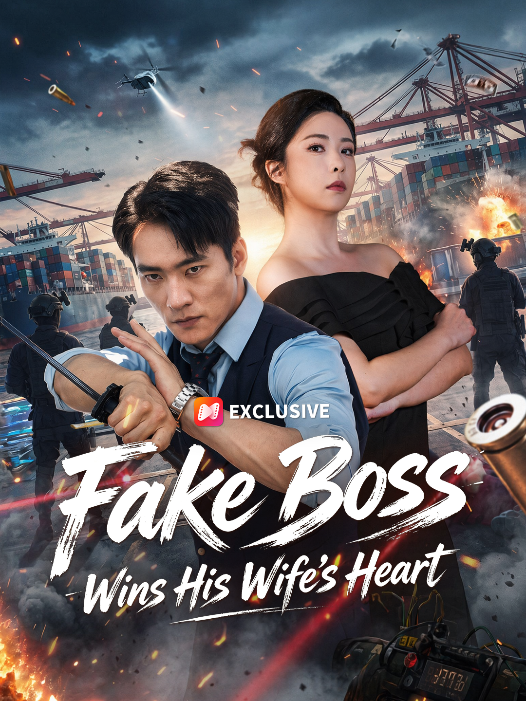 Fake Boss Wins His Wife’s Heart short drama poster