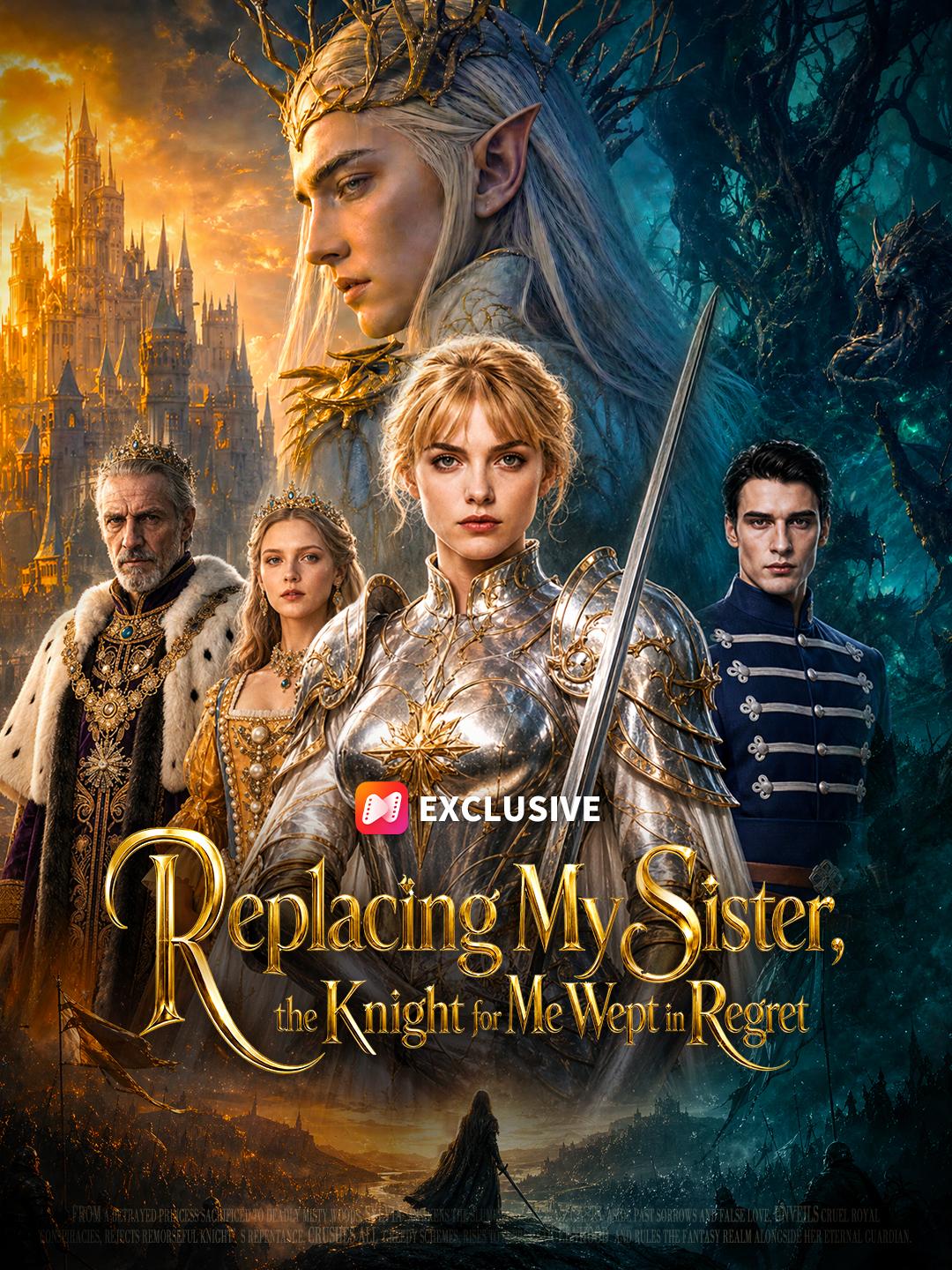 Replacing My Sister, the Knight for Me Wept in Regret short drama poster