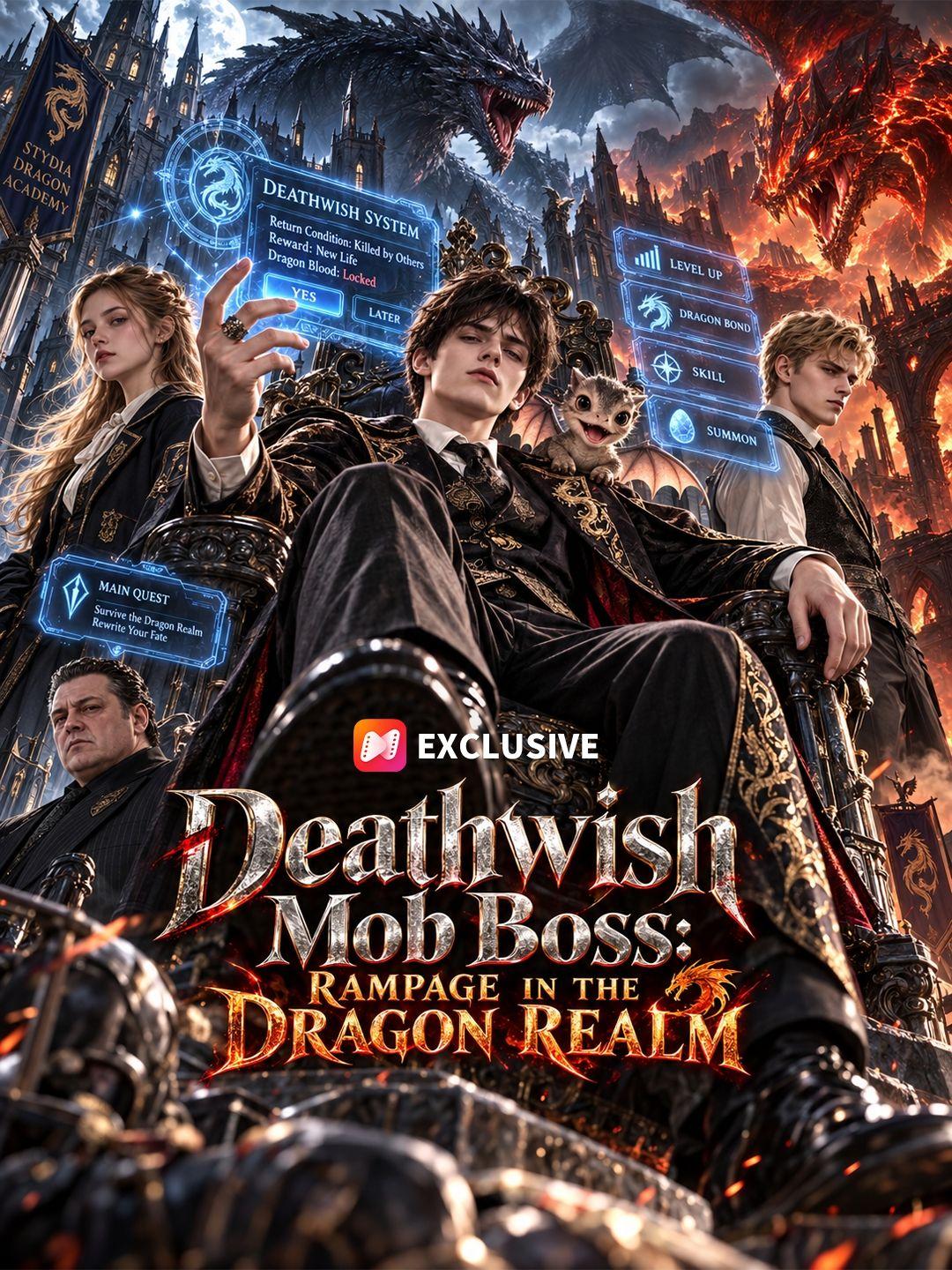 Deathwish Mob Boss: Rampage in the Dragon Realm short drama poster
