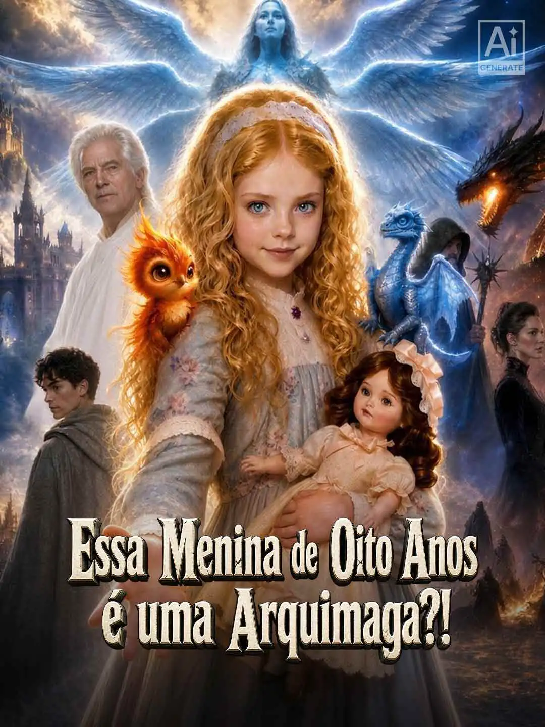 Essa Menina de Oito Anos é uma Arquimaga?! short drama poster