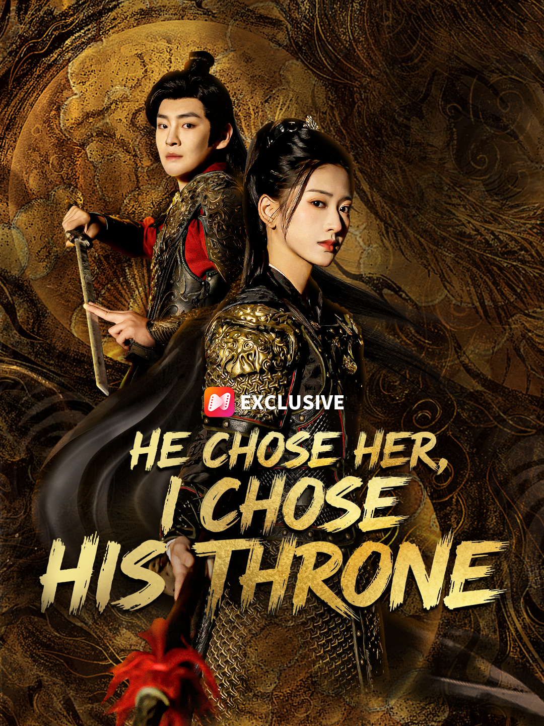 He Chose Her, I Chose His Throne short drama poster