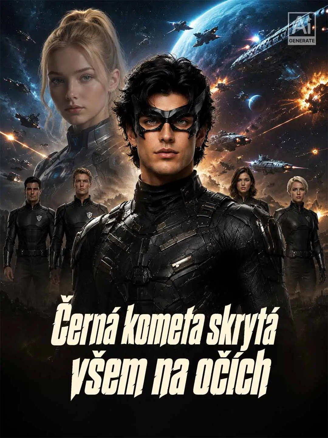 Černá kometa skrytá všem na očích short drama poster