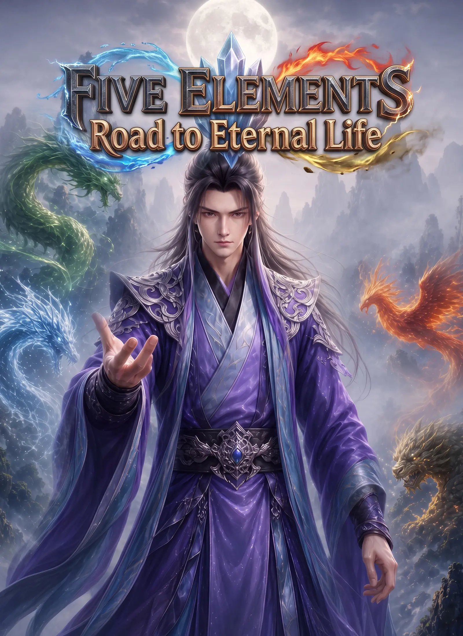 [Dubbed] Five Elements: Road to Eternal Life short drama poster