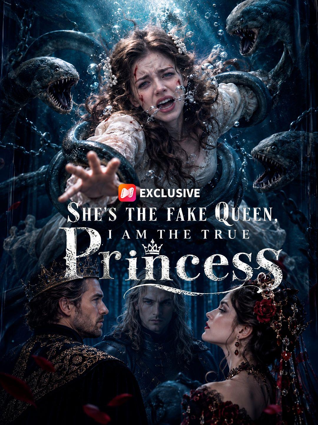 She’s the fake Queen, I Am the true Princess short drama poster