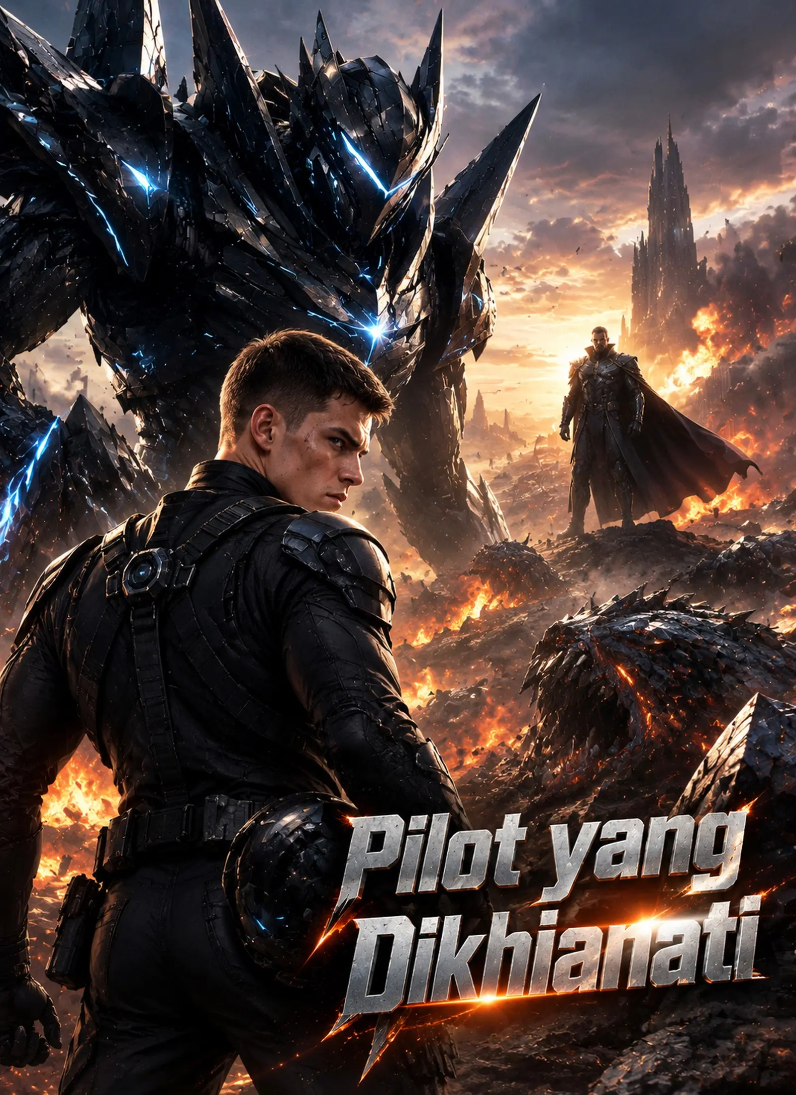 [Dubbing]Pilot yang Dikhianati short drama poster
