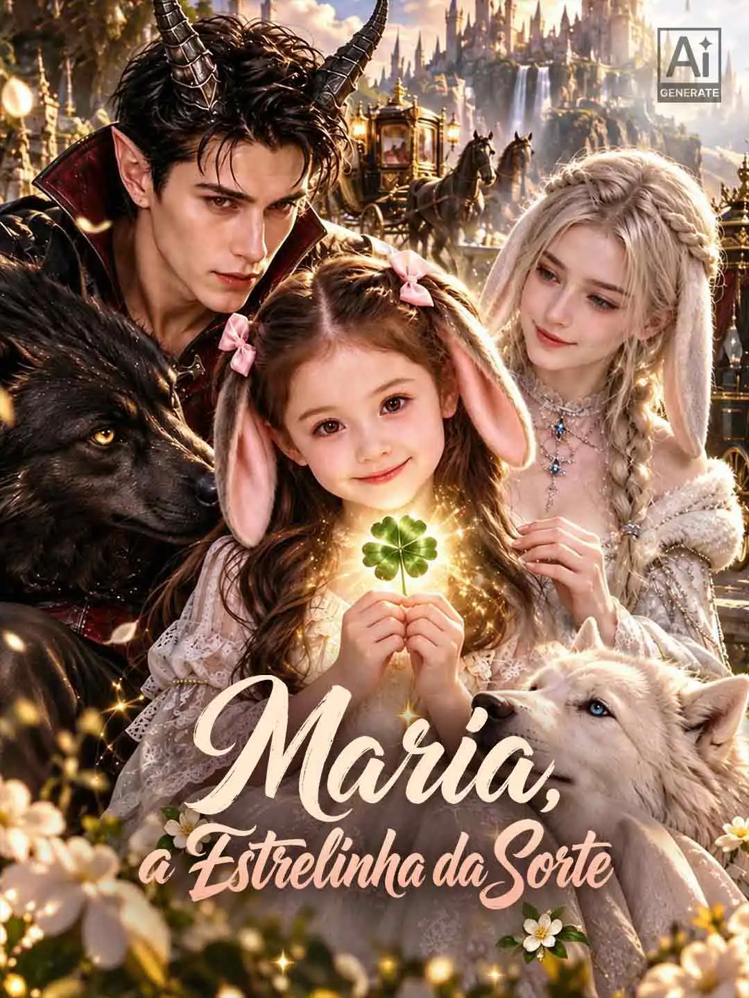 Maria, a Estrelinha da Sorte short drama poster