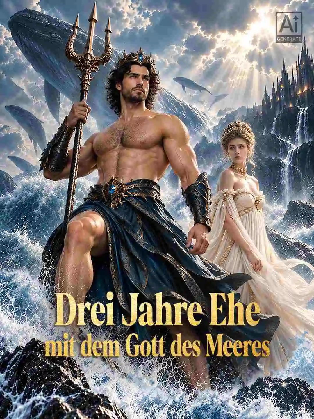 Die Tarnung des Gottes des Meeres: Fischen nach Liebe short drama poster