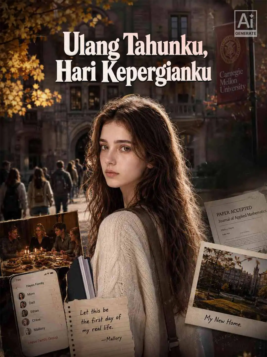 Ulang Tahunku, Hari Kepergianku short drama poster