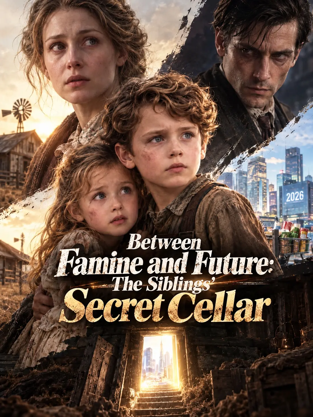 Between Famine and Future The Siblings' Secret Cellar short drama poster