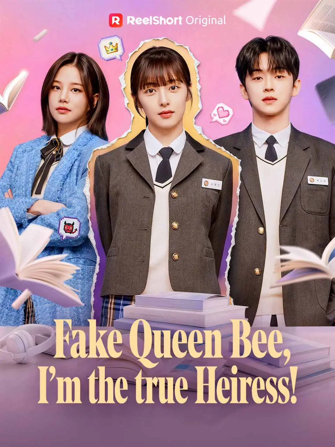 Fake Queen Bee, I'm the true Heiress! short drama poster