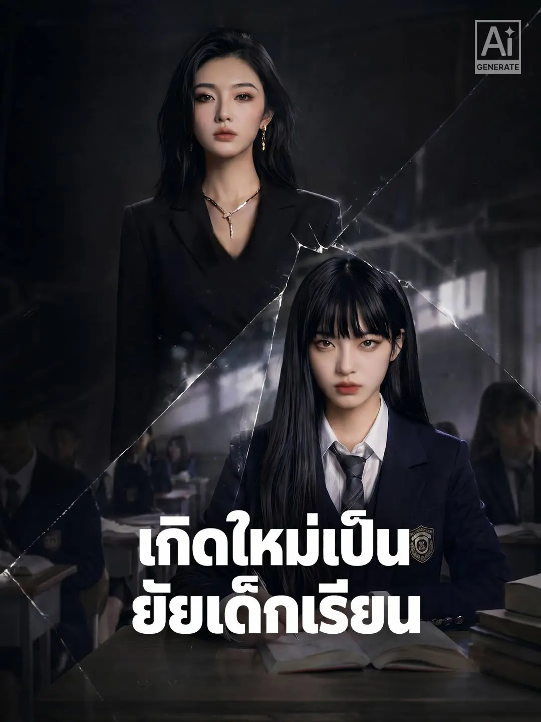 เกิดใหม่เป็นยัยเด็กเรียน short drama poster